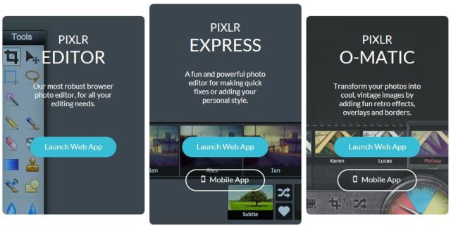 Visit Pixlr - online image editing